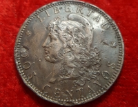 Moneda. Republica Argentina Dos Ctvos 1893 Cod 32011