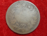 Moneda. Italia Victorio E. 1866 10 Ctv Cod 32030