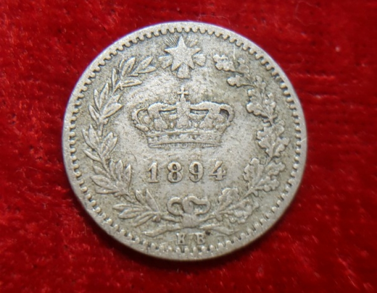 Moneda. Italia Regno D´italia 20 Ctv 1894 Cod 32031