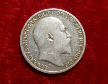 Moneda. Edwardvs Vii 1904 6 Pence Cod 32068