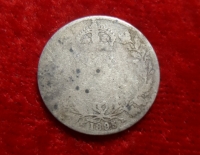 Moneda Gran Bretaña 1895 6 Pence Cod 32071