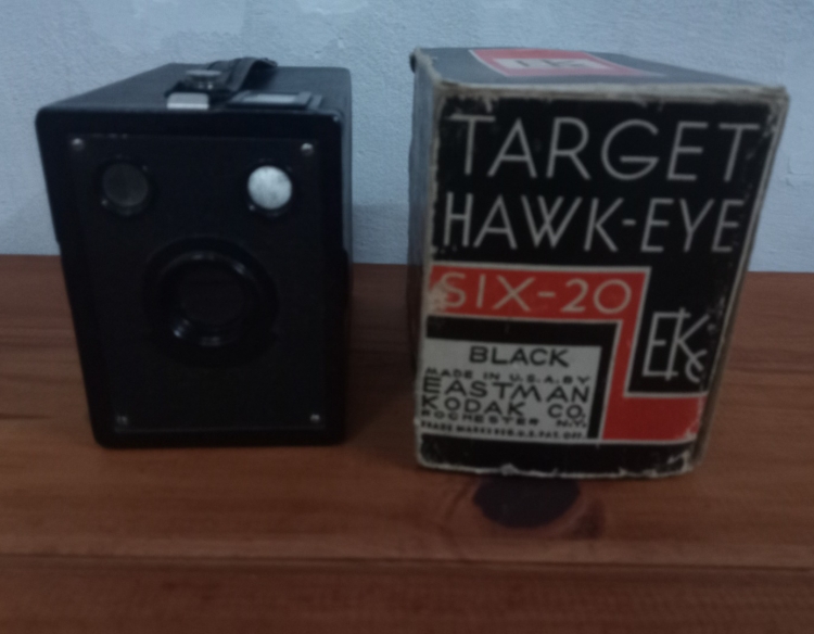 Cámara fotográfica cajón Kodak
