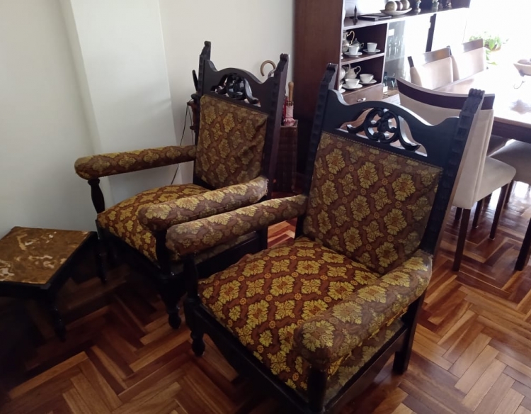 Antiguo Juego de sillones
