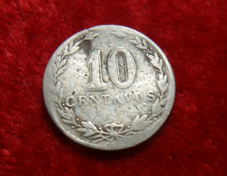 Moneda. Republica Argentina 10 ctvo 1905 Cod 32015