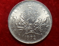 Moneda. Francia 5Fr 1972 Cod 32035