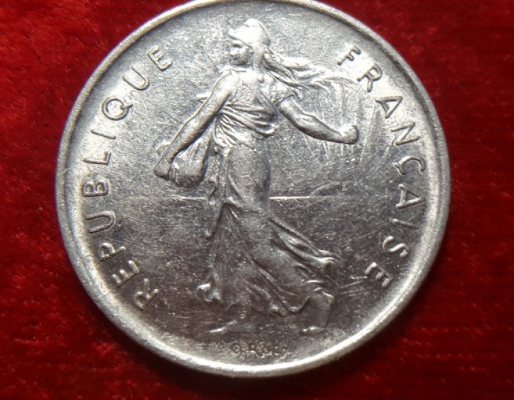 Moneda. Francia 5Fr 1971 Cod 32036