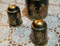 Set de Porcelana en oro 