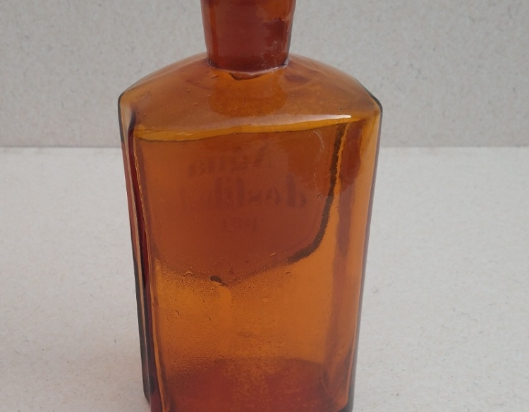 Antiguo Frasco de Farmacia 2 litros 31 cm