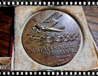 Magnifica Medalla italiana de bronce año 1933