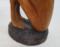Estatua Mujer Desnuda En Madera Cod 32168