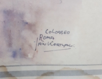 Cuadro Lamina Aw Corthalis Coliseo Cod 8992