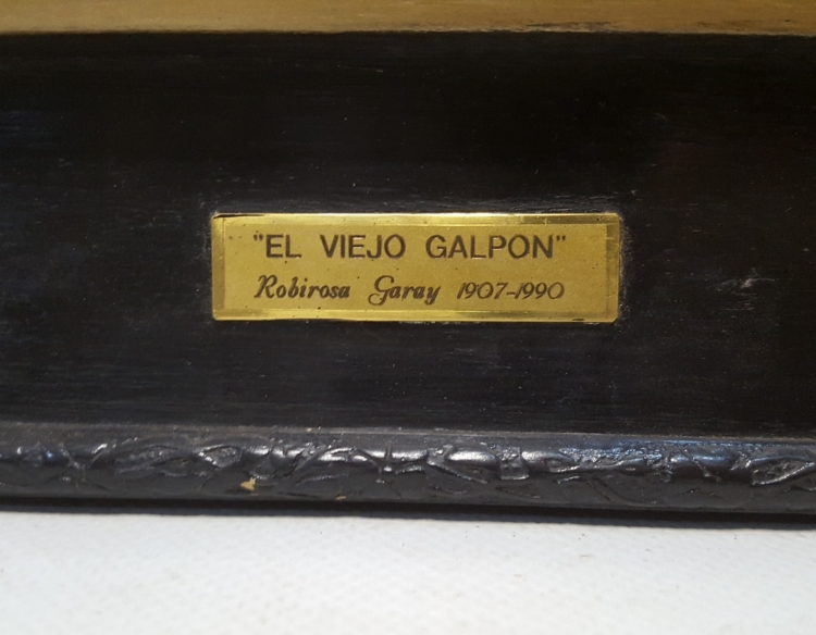 Cuadro óleo Robirosa Garay 35x50 Cod 8568