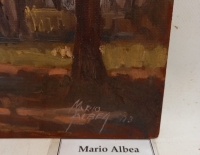 Oleo Cabaña Mario Albea Cod 13462