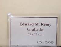 Cuadro Grabado De Edward M Remy Cod 28040