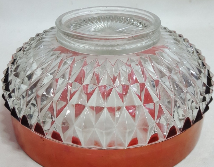 Centro De Mesa Cristal Tallado Cod 32245