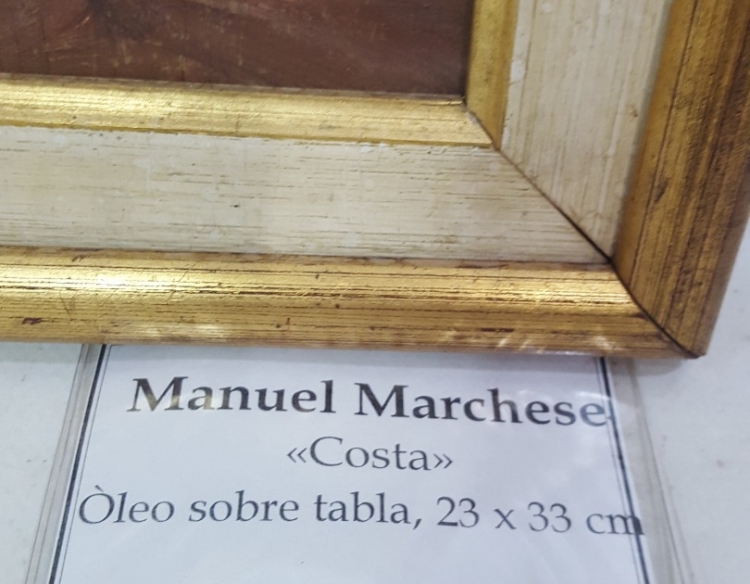 Oleo Costa Manuel Marchese Cod 9212