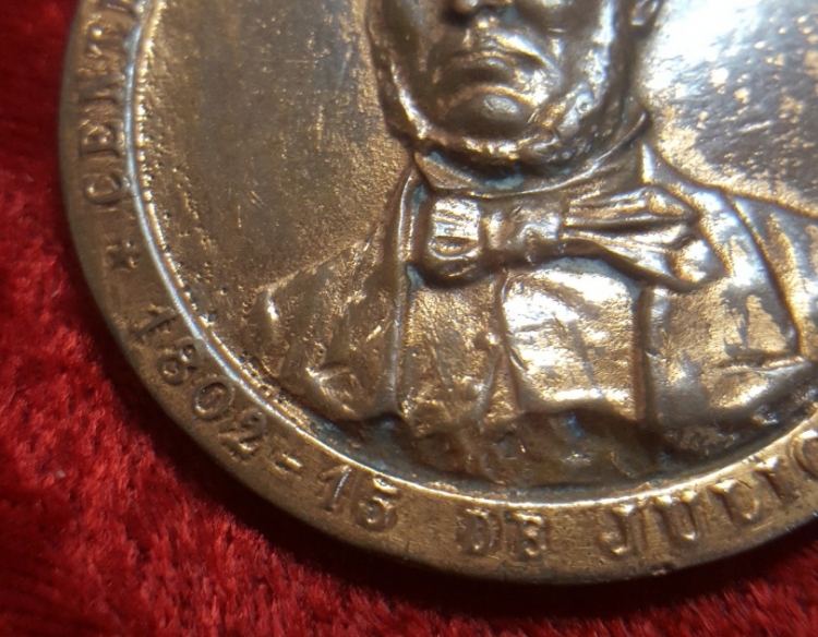 Medalla Dr. Ireneo Portela 1802-1902 Cod 31907