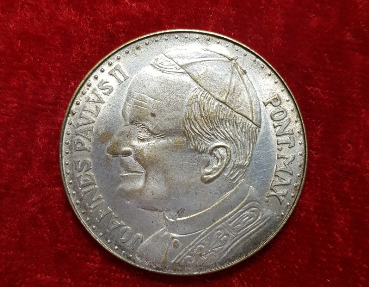 Medalla Juan Pablo II Cod 28450