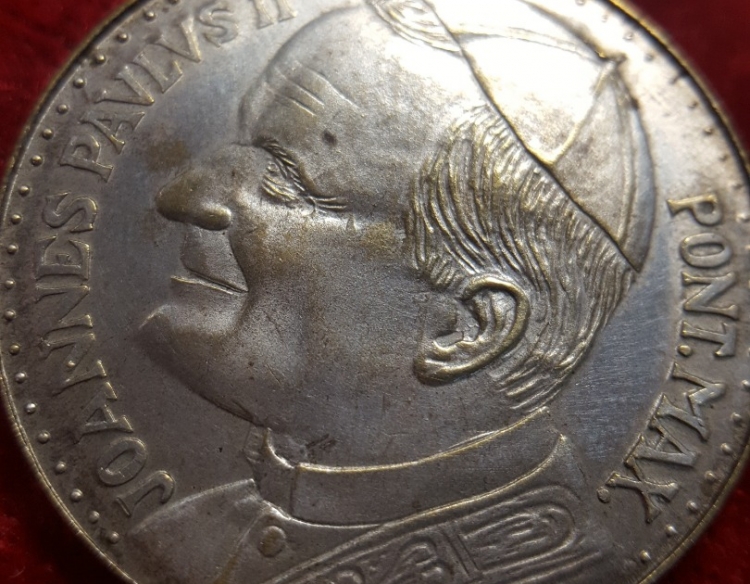 Medalla Juan Pablo II Cod 28450