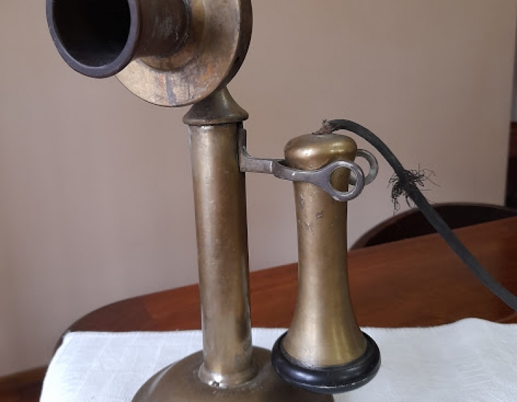 Teléfono antiguo Wester Electric Company EE.UU