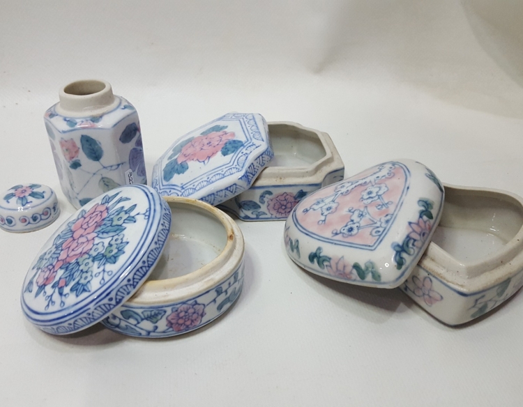 Lote De Alhajeros Porcelana China Cod 32294