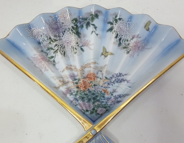 Abanico Porcelana Oriental Kyoto Cod 32298