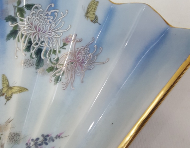 Abanico Porcelana Oriental Kyoto Cod 32298