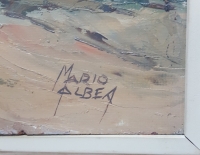Oleo Mario Albea - Paisaje - Cod 30458