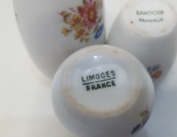 Lote de 3 miniaturas (porcelana limoges)