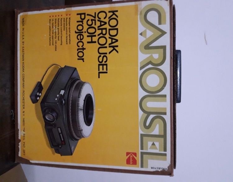 Projector kodak carousel 750h 