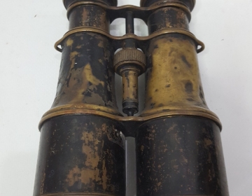 Binoculares Primera Guerra En Bronce Cod 32329