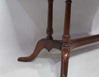 Mesita Inglesa Raíz De Nogal Rectangular Cod 32362