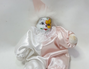 Arlequín con cara En Porcelana Cod 31427