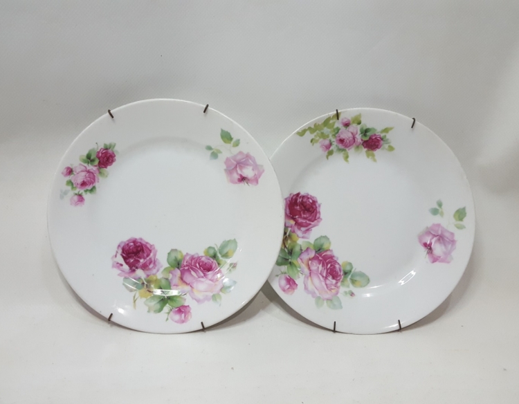 Plato Porcelana Victoria- Motivo Floral Cod 25984