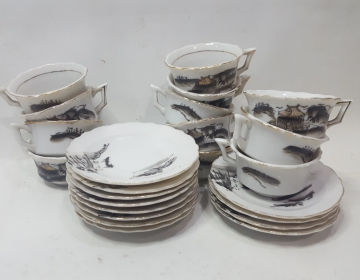Jgo Para Café-porcelana Japonesa Cod 22409