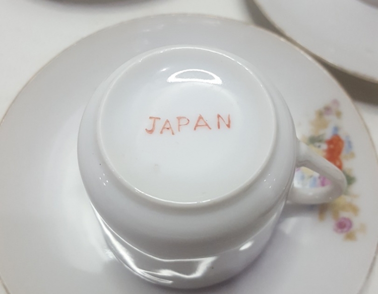 Juego Para Café-porcelana Japonesa Cod 21684