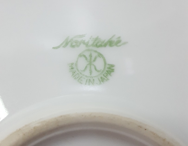 Plato Masas Porcelana Japonesa Noritake Cod 30263