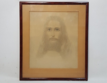 Reproducción De Cristo Bordado Por A. Herrmann Cod 32470