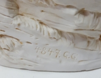Porcelana Biscuit Numerada Cod 26586