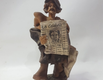 Figura Hombre Italiana En Terracota Cod 27854