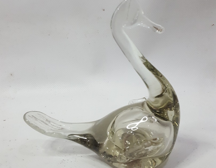 Figura Cisne Vidrio Cristal De Murano Cod 27770