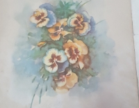 4 laminas motivo floral Cod 32636