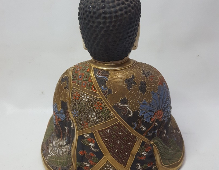 Buda De Porcelana Satsuma Cod 32661