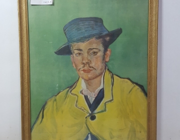 Cuadro Reproducción Van Gogh (retrato) Enmarcado C 32693