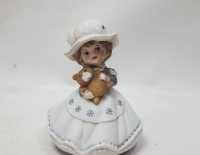 Muñequita De Porcelana Musical Cod 32712