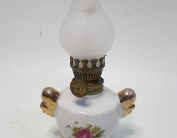 Miniatura - Lámpara a querosene (porcelana) Cod 32577