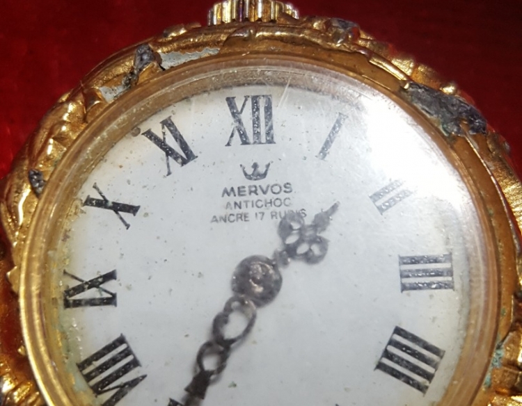 Reloj De Bolsillo/colgante Mervos Cod 32760