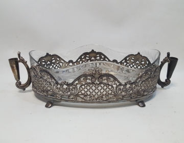 Jardinera Silver Plated Made In Usa (restaurada) Cod 32810