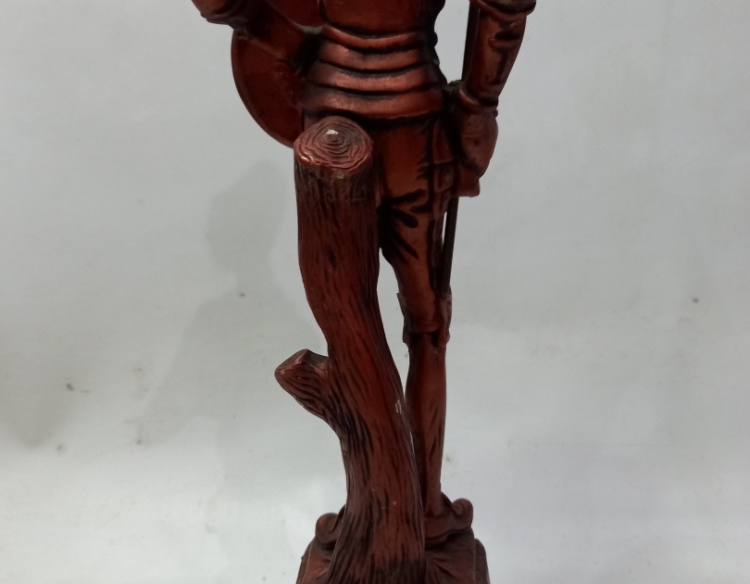 Don Quijote Figura De Terracota Cod 32666