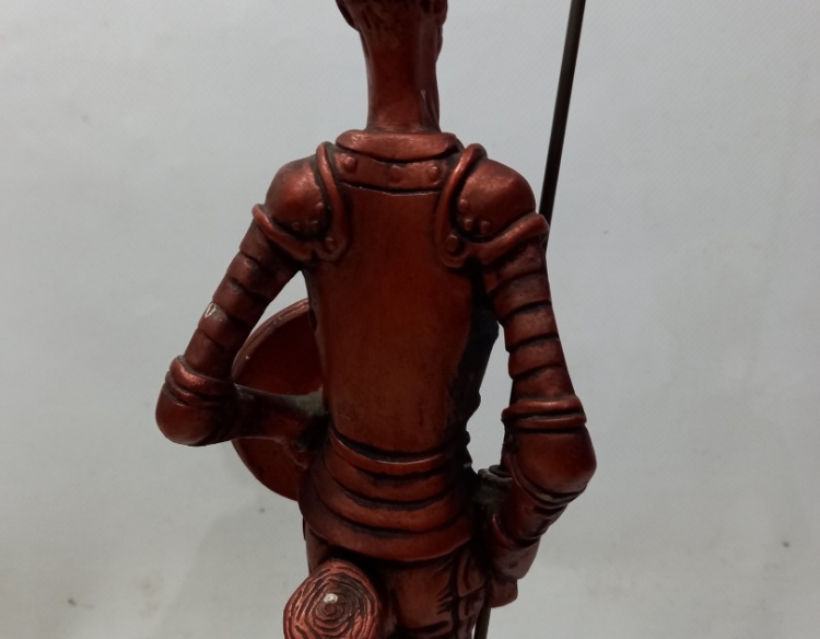 Don Quijote Figura De Terracota Cod 32666